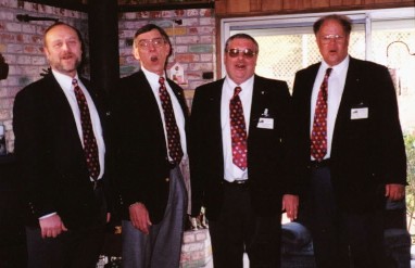 You can tell by the hearts on the ties